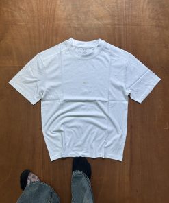 AMERICAN FITTED WHITE BABY TEE