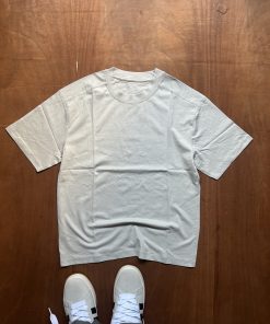 AMERICAN FITTED GREY BABY TEE