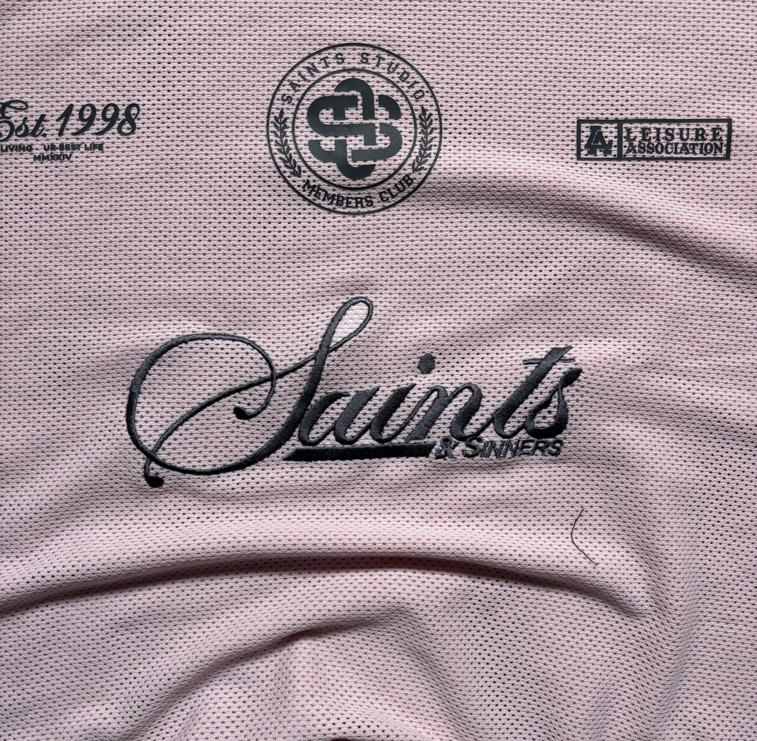 SAINTS STUDIO LIGHT PINK JERSEY - Image 3