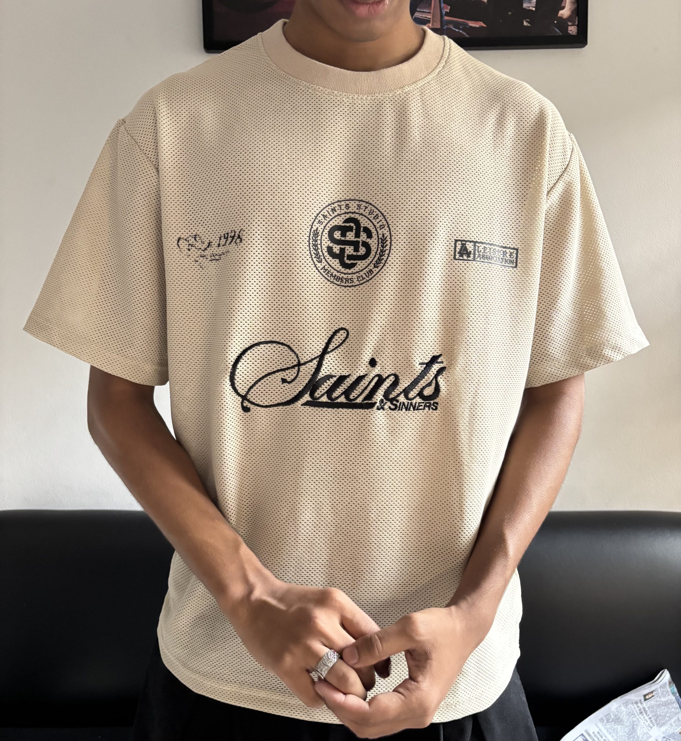 SAINTS STUDIO BEIGE EDITION JERSEY - Image 2