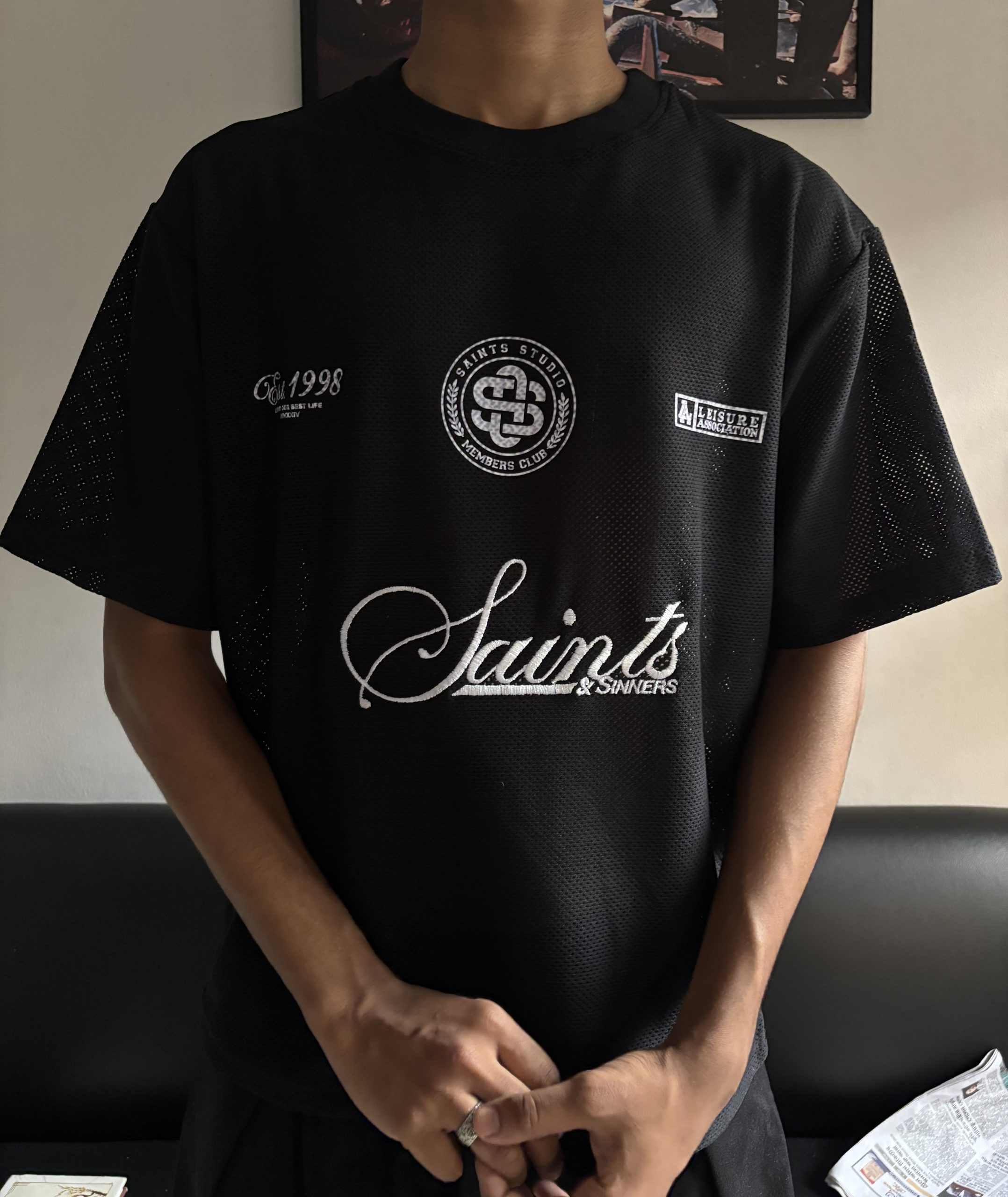 SAINTS STUDIO BLACK EDITION FAN JERSEY