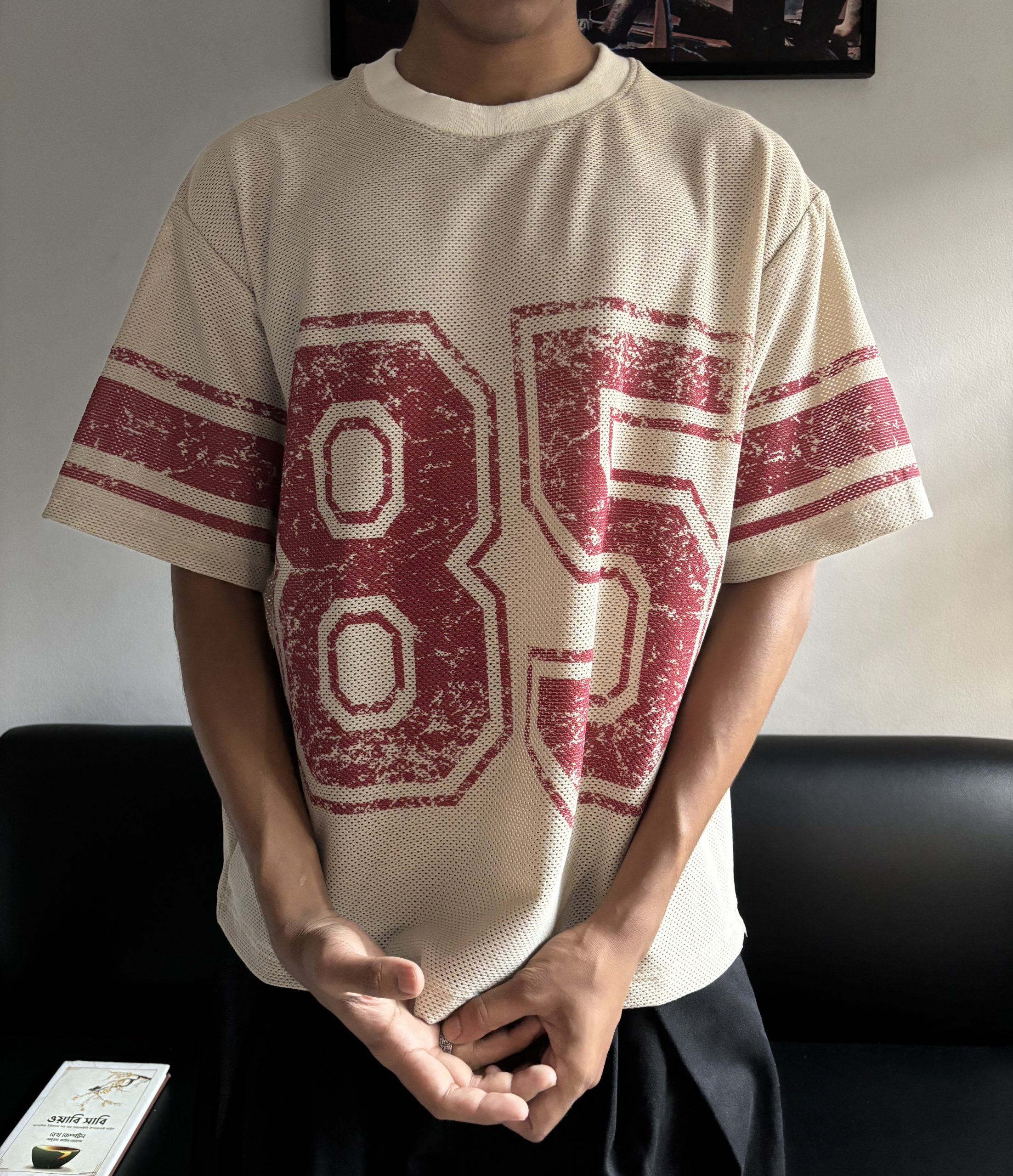 SAINTS STUDIO BEIGE RED EDITION JERSEY - Image 2
