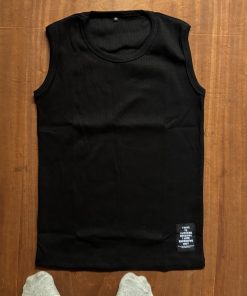DARK PREMIUM BLACK TANK TOP BY GARAGEOFMULDHON
