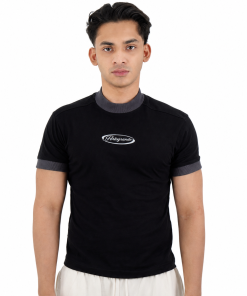 PORTOGRANDE X MULDHON BLACK RINGER TEE