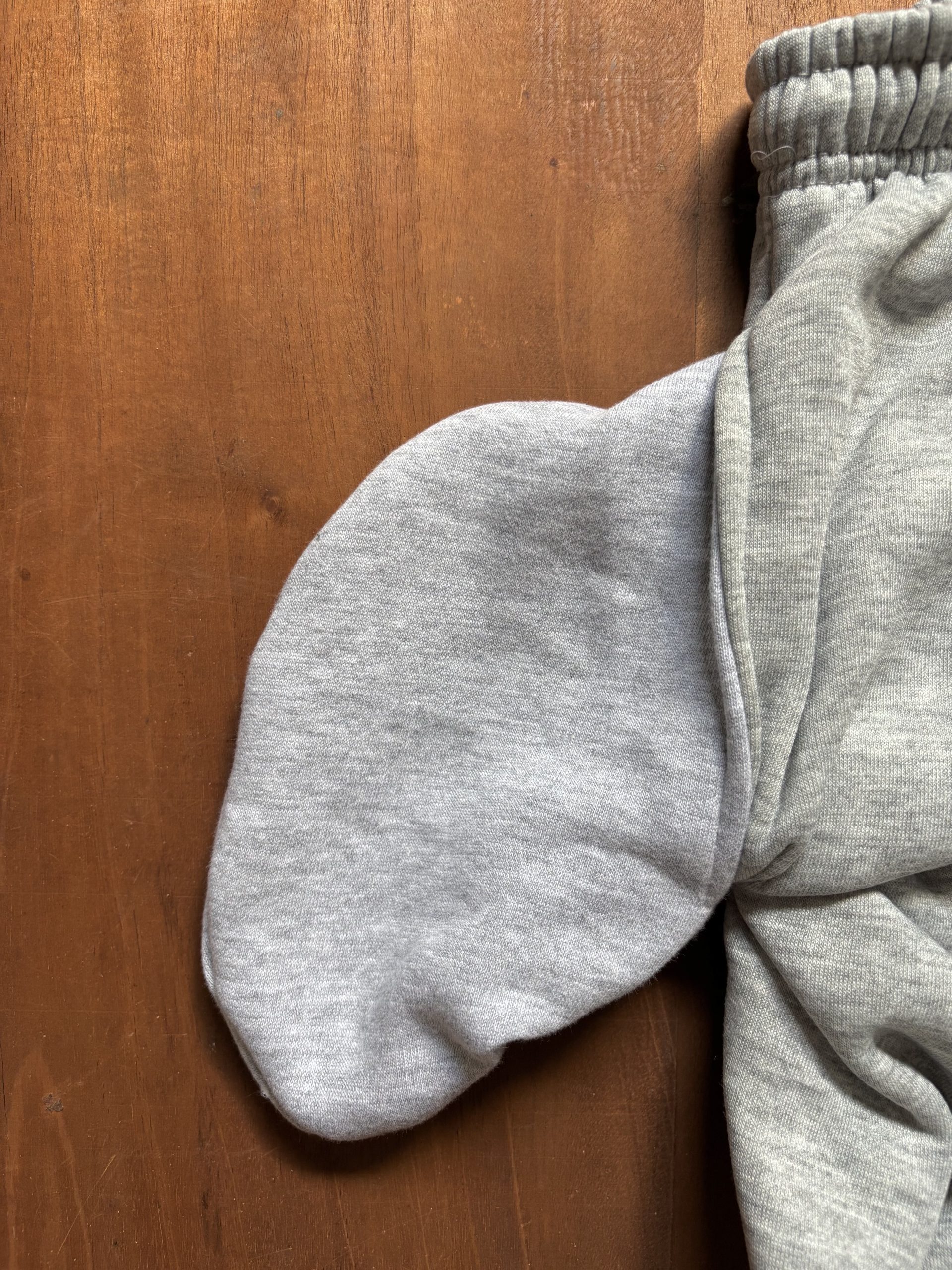 GREY CHARCOAL HEAVY BAGGY SEWATPANT - Image 4